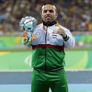 ولدان نخيلاوي العراق الميدالية الفضية ألعاب القوى مسابقة رمي الرمح
